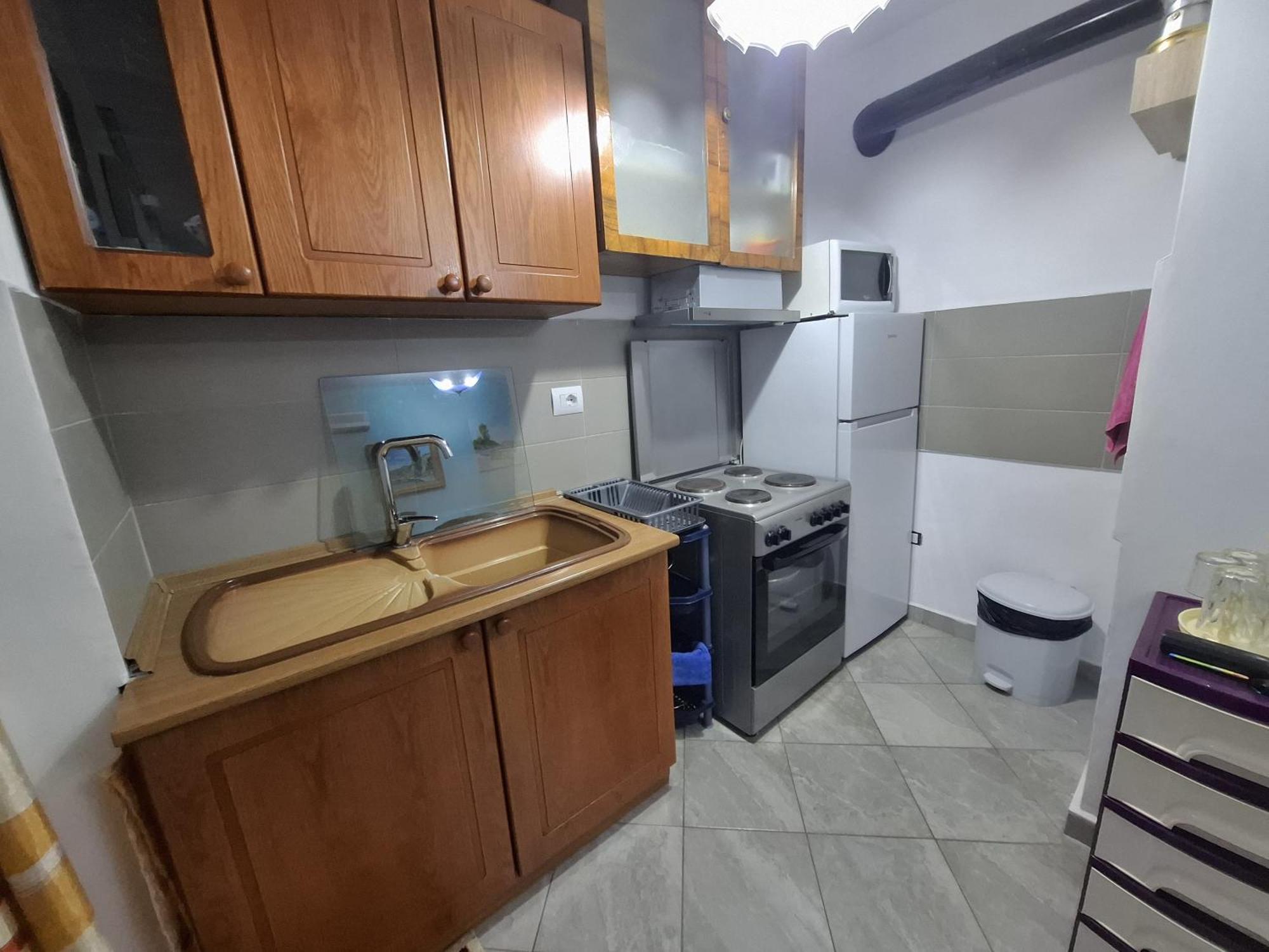 Appartamento Centro Pogradec Bagian luar foto